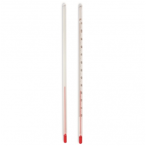 Stiklinis termometras (nuo -10 iki +110°C), 1 vnt.