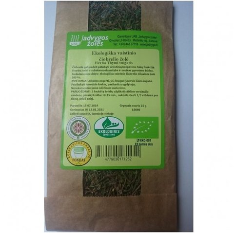 Ekologiška vaistinio čiobrelio žolė (25 g)