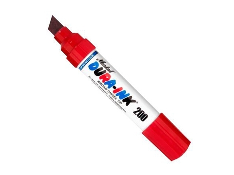 Rašalo markeris Dura-Ink 200, raudonas, 9.5&16mm