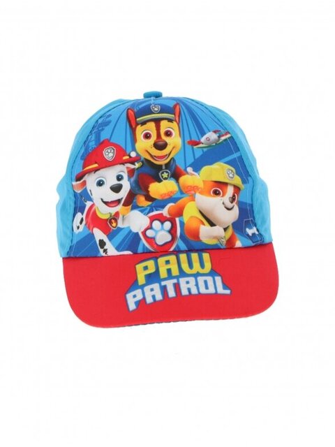 Paw Patrol mėlyna raudona kepurė su snapeliu 2394D4