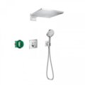 Hansgrohe potinkinė dušo sistema Raindance E chromo spalvos