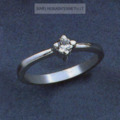 Sužadėtuvių žiedas su 0,20 ct deimantu KASZ 48