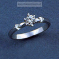 Sužadėtuvių žiedas su 0,30 ct deimantu KASZ 40