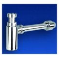 Chromuotas blizgus sifonas praustuvui Sanit Design 607 G11/4x32
