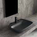 Pastatomas ant stalviršio praustuvas Alice Ceramica  Lavabo Form Rettangolare 60x45