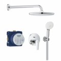 Potinkinė dušo sistema Grohe BauEdge Concealed su Tempesta 250