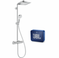 Termostatinė dušo sistema Hansgrohe Crometta E 240 Varia + JBL dovana