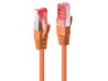 0.3m Cat.6 S/FTP Network Cable, Orange