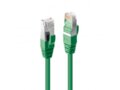 0.5m Cat.6 S/FTP LSZH Network Cable, Green