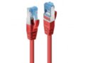 0.5m Cat.6A S/FTP LSZH Network Cable, Red