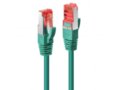 1m Cat.6 S/FTP Network Cable, Green