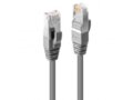 Komutacinis kabelis 1m S/FTP Cat6, pilkas, LSZH