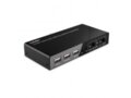 HDMI KVM perjungėjas 2>1, USB2.0, 4K, audio