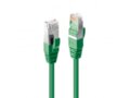 Komutacinis kabelis 7.5m S/FTP Cat6A Pimf, LSZH, žalias