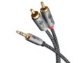 Audio kabelis 3.5mm - 2xRCA 3m