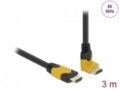 HDMI 2.1 8K kampinis kabelis 3m 7680x4320 60Hz
