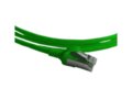 Komutacinis kab. 5.0m S/FTP 6A kat.,(Dia. 4,2mm) žalias