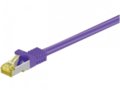 Komutacinis kabelis 10m S/FTP Cat7 Pimf, violetinis LSZH CU