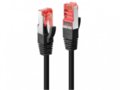 Komutacinis kabelis 15m S/FTP Cat6 Pimf, juodas