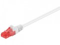 Komutacinis kabelis 1,5m UTP Cat6, baltas