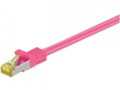 Komutacinis kabelis 30m S/FTP Cat7 Pimf, rausvas LSZH CU