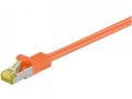Komutacinis kabelis 3m S/FTP Cat7 Pimf, oranžinis LSZH CU