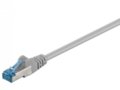 Komutacinis kabelis 50m S/FTP Cat6a Pimf, pilkas LSZH CU