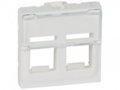Rėmelis dviems RJ45 lizdams 45x45, Legrand