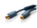 TV anteninis kabelis IEC-F/IEC-M 95dB, 15 m, CLICKTRONIC