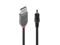 USB maitinimo kabelis USB A(M) - 3.5/1.35mm DC 5V 1.5m