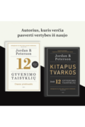 KNYGŲ KOMPLEKTAS. „12 gyvenimo taisyklių“ + „Kitapus tvarkos