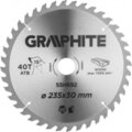 Grafito pjūklo diskas (pjūklo diskas, Widh, 235 x 30 mm, 40 dantų)