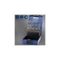 Grąžtų rinkinys BOHRCRAFT KG10 HSS-G ABS-Box /1-10x0,5/ 19 vnt.
