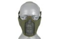 Apsauginė veido kaukė Half face mesh mask 2.0 - Olive