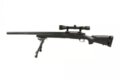 SW-04 sniper rifle replica (with scope and bipod) - black