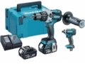 Akumuliatorinių įrankių komplektas Makita DDF481+DTD152 DLX 2x4,0Ah 18V