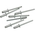 Kniedės aliumininės 6,4 x 4,8mm. 50vnt.