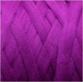 Merino vilnos pieštukinė sluoksna. Spalva - violetinė, 20,1 - 23 mik.