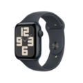Apple Watch SE GPS 44mm Midnight Aluminium Case with Midnight Sport Band - S/M