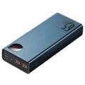 Baseus Adaman power bank Išorinė Baterija 2x USB / 1x USB Type C / 1x micro USB 20000mAh 65W Mėlynas (PPIMDA-D03)