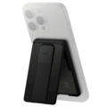 Dėklas Uniq Heldro ID magnetic wallet with support and band - Juodas