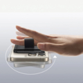 Ugreen Magnetic Wallet 45166 magnetic MagSafe stand and finger holder - Juodas