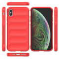 [Užsakomoji prekė] Dėklas iPhone XS Max - Techsuit Magic Shield - Raudonas
