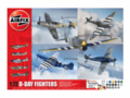 Airfix - D-Day Fighters dovanų komplektas, 1/72, A50192