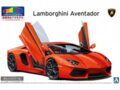 Aoshima - '11 Lamborghini Aventador (Orange Pearl) Pre-painted, 1/24, 06201