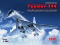 ICM - Tupolev-144 Soviet Supersonic Passenger Aircraft, 1/144, 14401