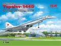ICM - Tupolev-144D Soviet Supersonic Passenger Aircraft, 1/144, 14402