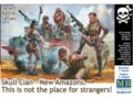 Master Box - Desert Battle Series Skull Clan - New Amazons This is not the place for strangers!, 1/35, MB35199