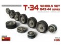Miniart - T-34 Wheels set 1943-44 series, 1/35, 35242
