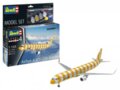 Revell - Airbus A321-200 Condor dovanų komplektas, 1/144, 63788